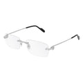 C de Cartier Korrektionsbrille Silber