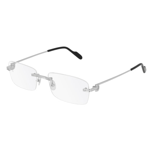 C de Cartier Korrektionsbrille Silber