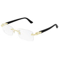C de Cartier Korrektionsbrille Schwarz