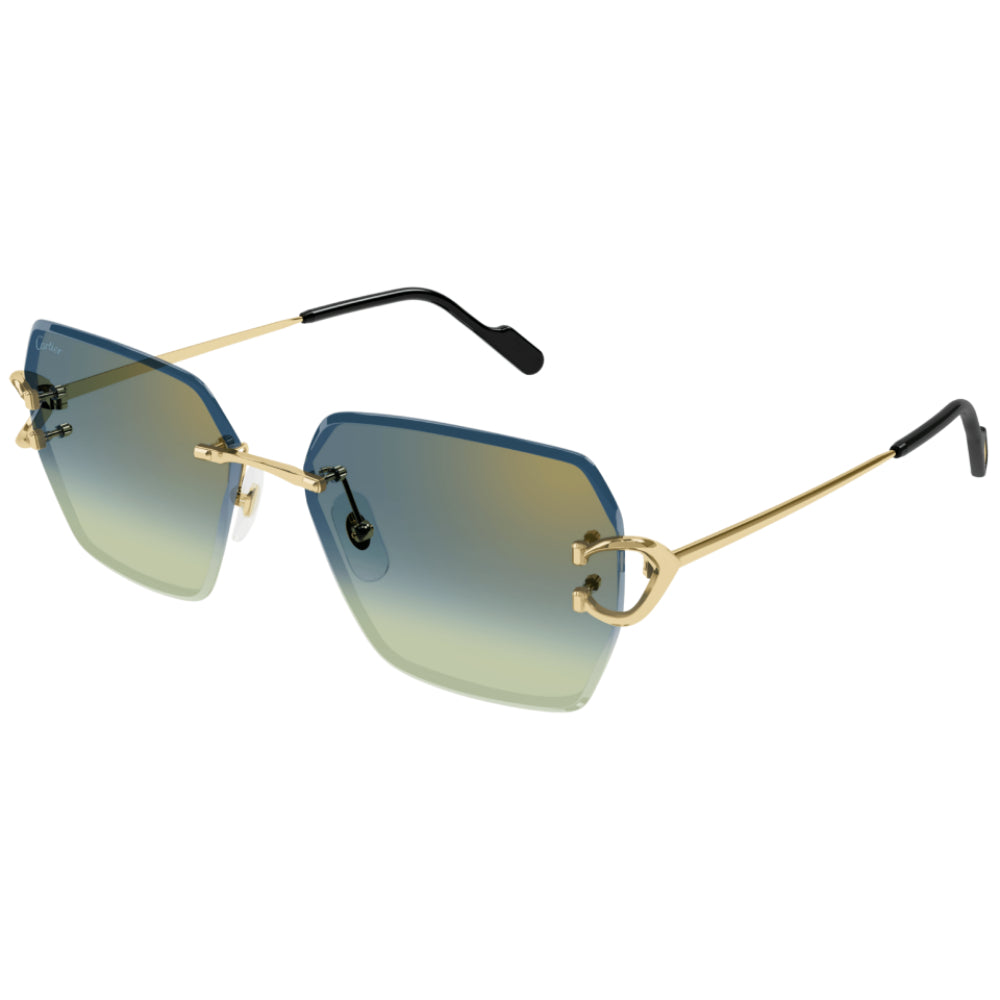 Cartier 466 Gold Grün