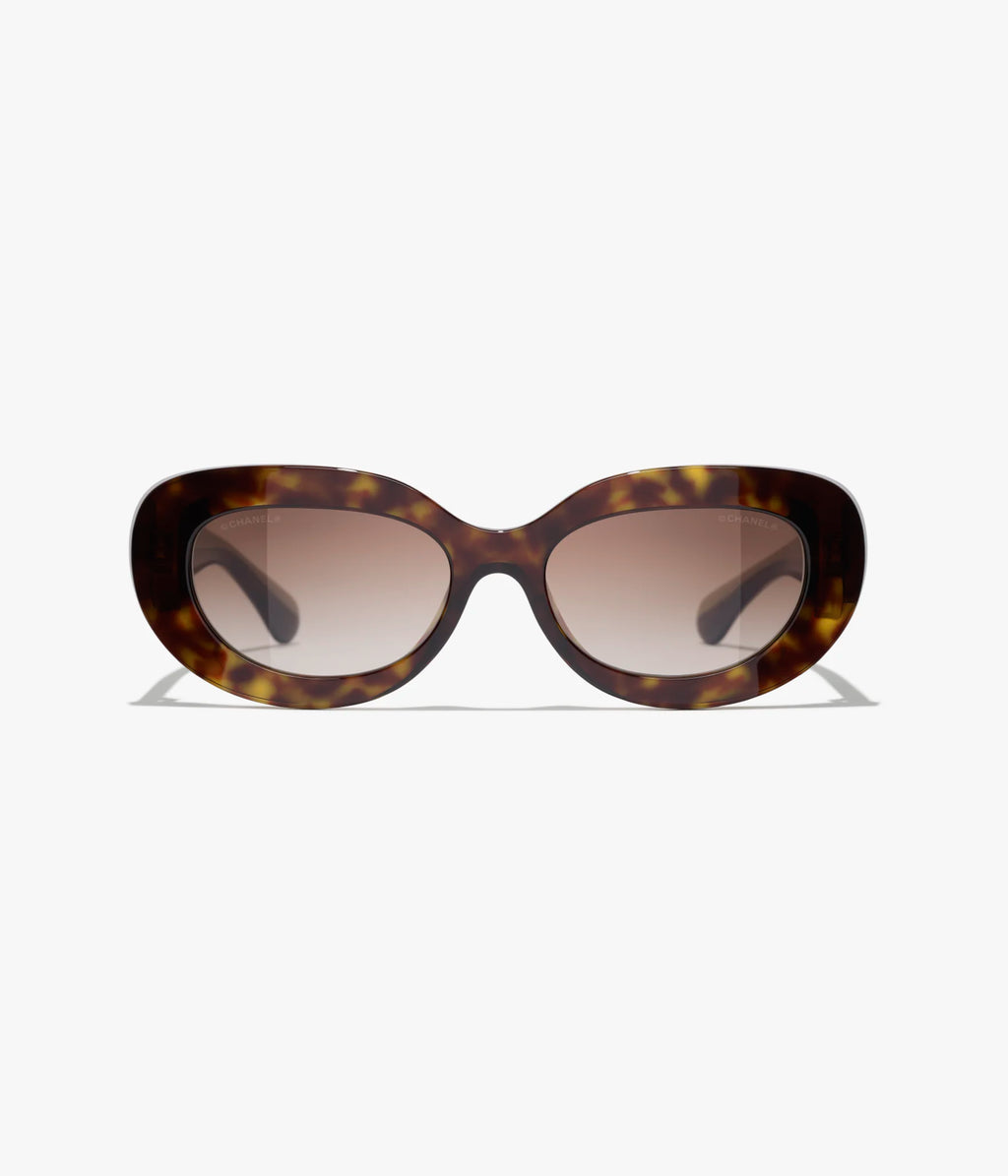 CHANEL ovale Sonnenbrille