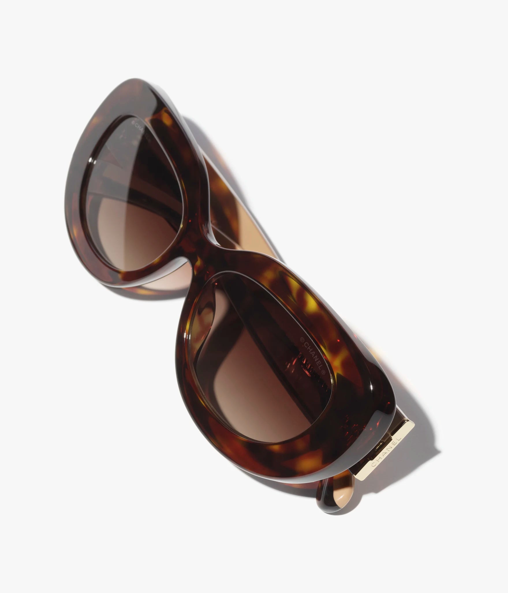CHANEL ovale Sonnenbrille