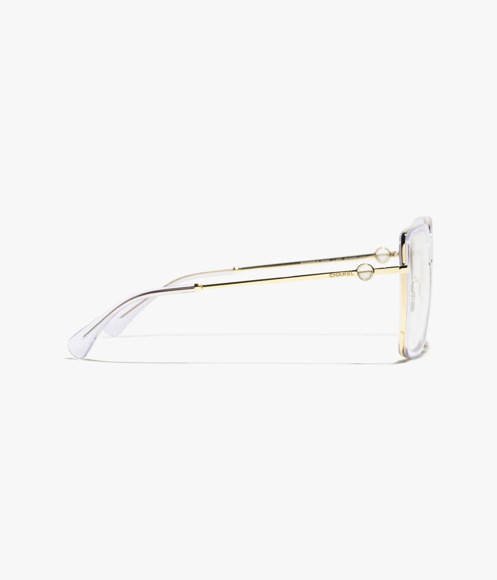 CHANEL Butterfly-Brille · Perlen