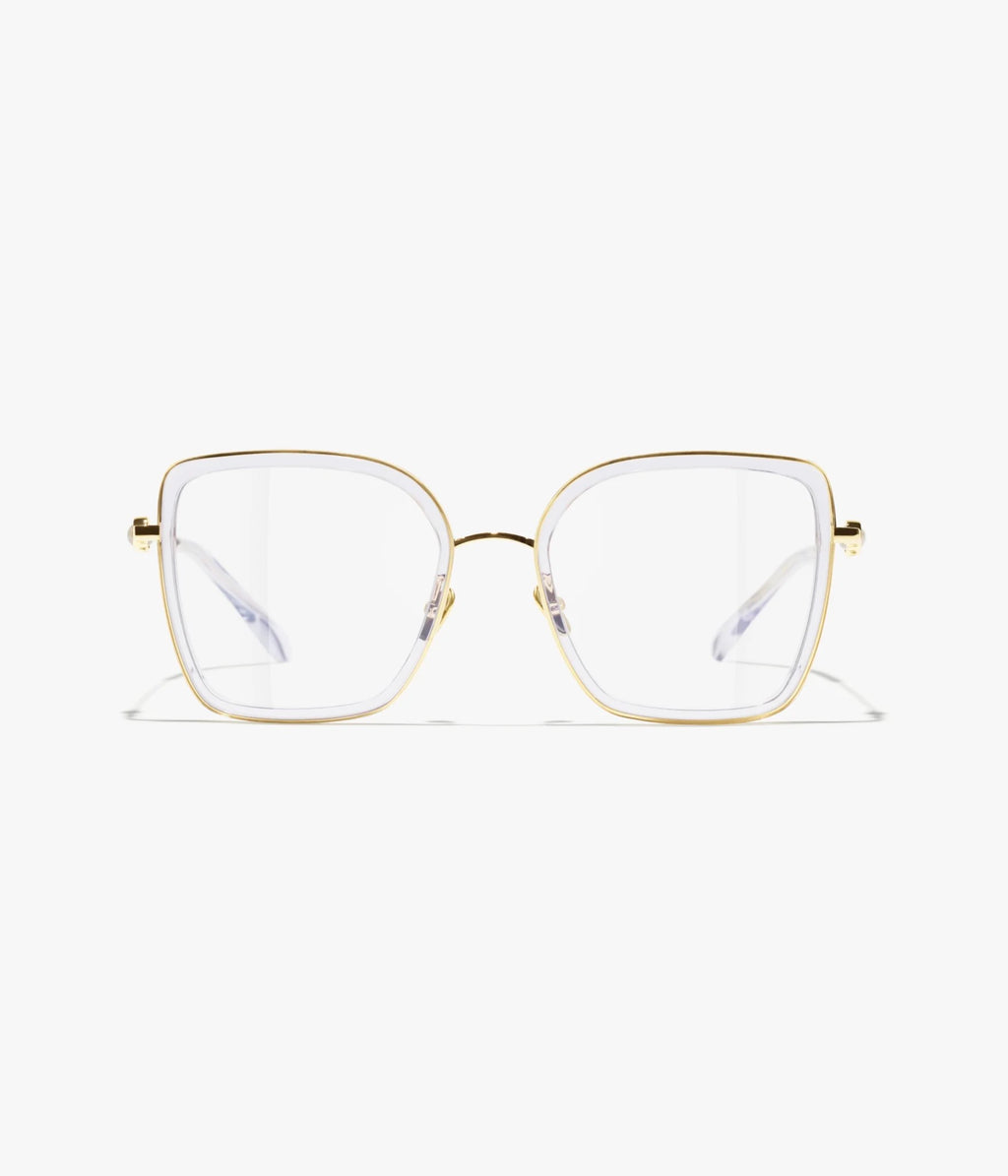 CHANEL Butterfly-Brille · Perlen