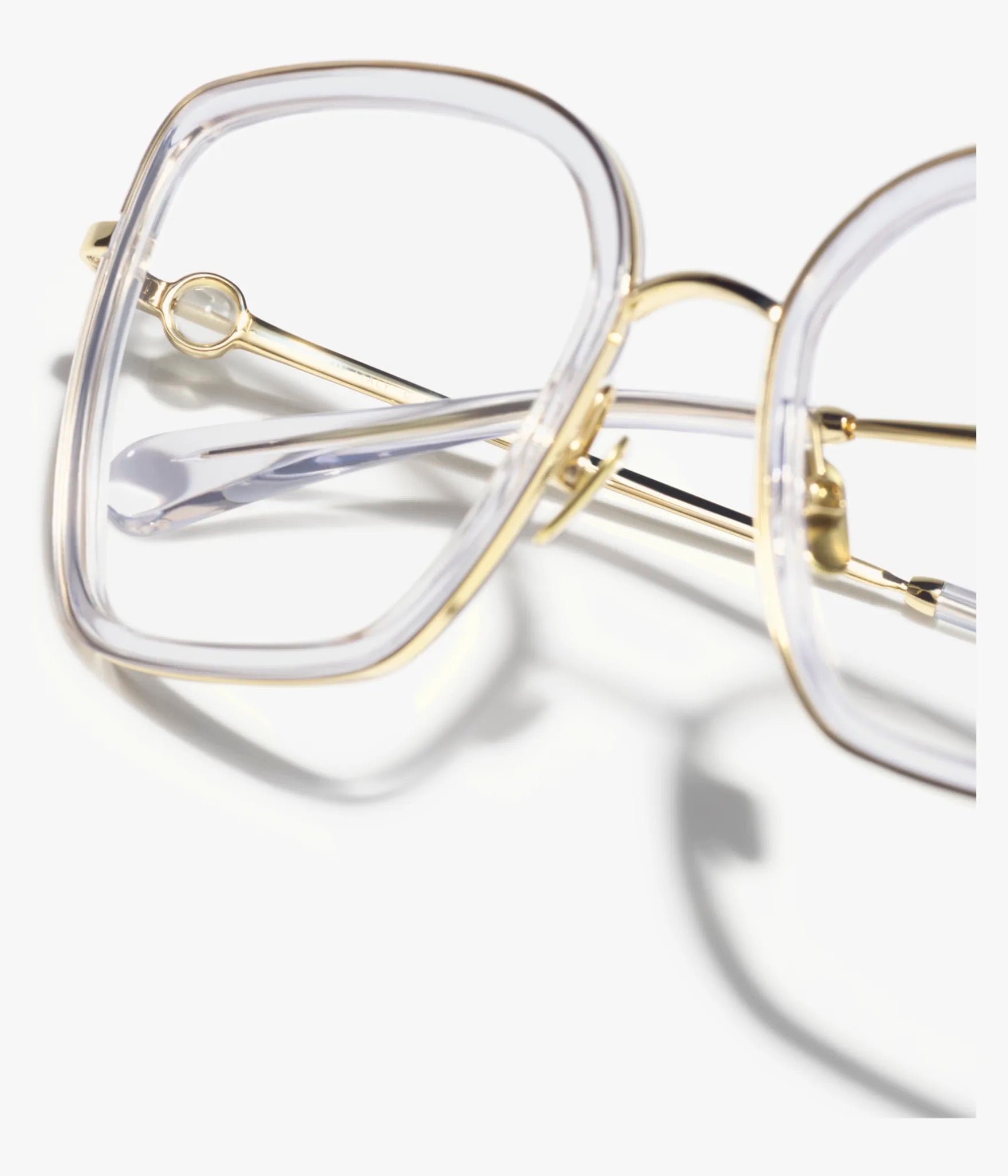 CHANEL Butterfly-Brille · Perlen