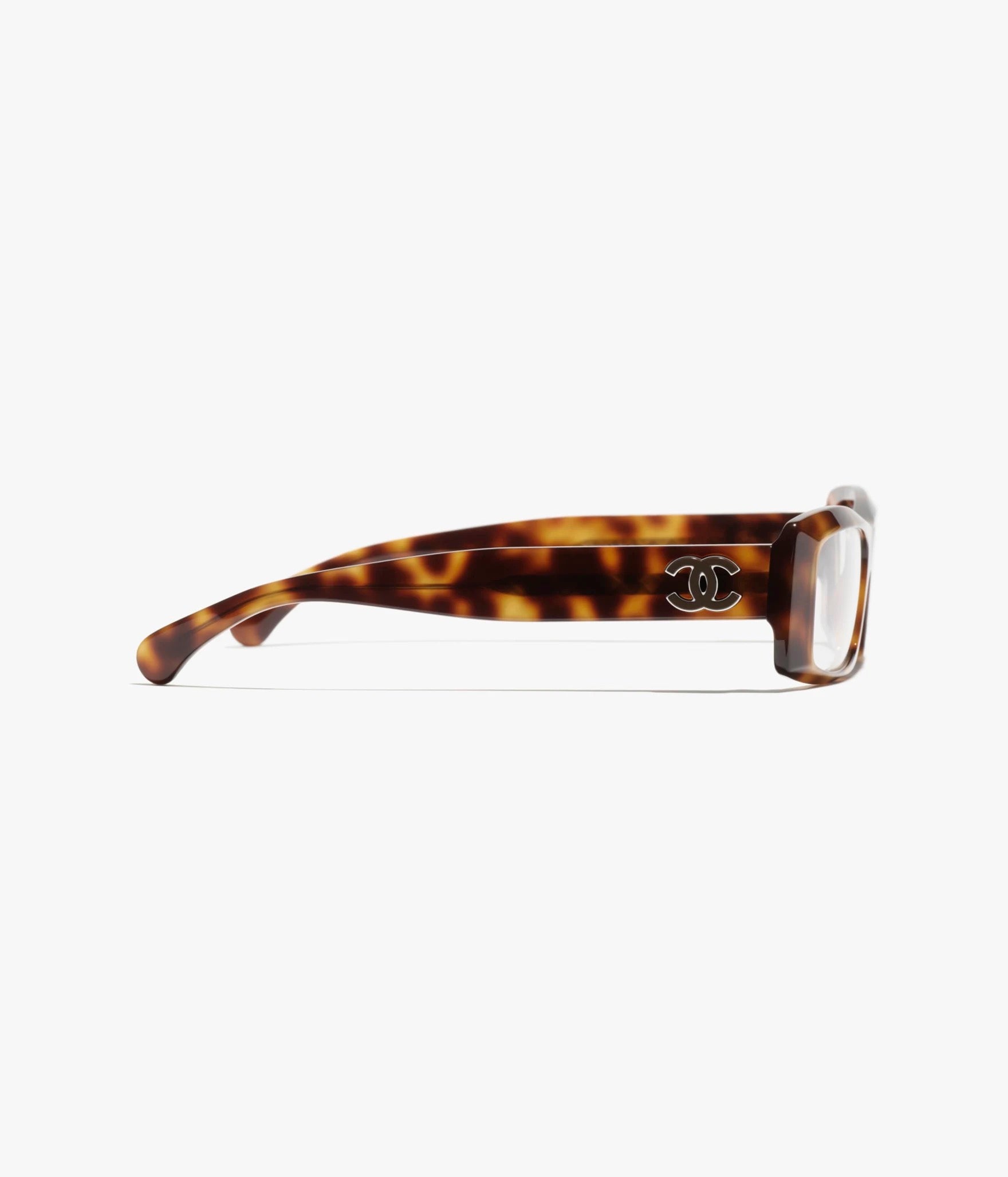 CHANEL Rechteckige Brille · Azetat