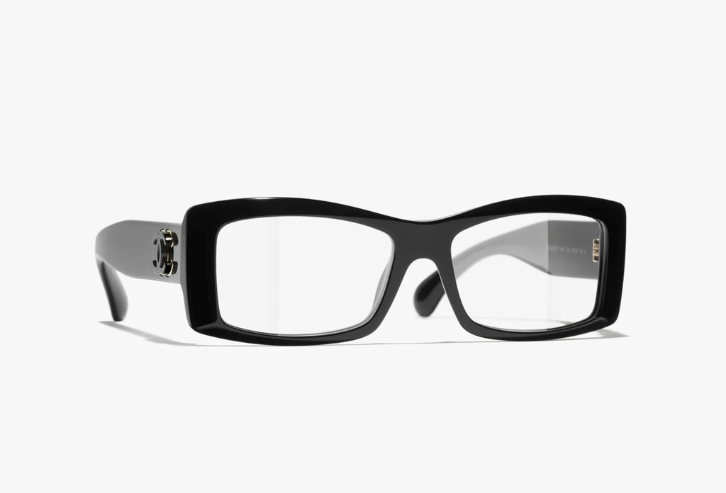 CHANEL Rechteckige Brille · Azetat