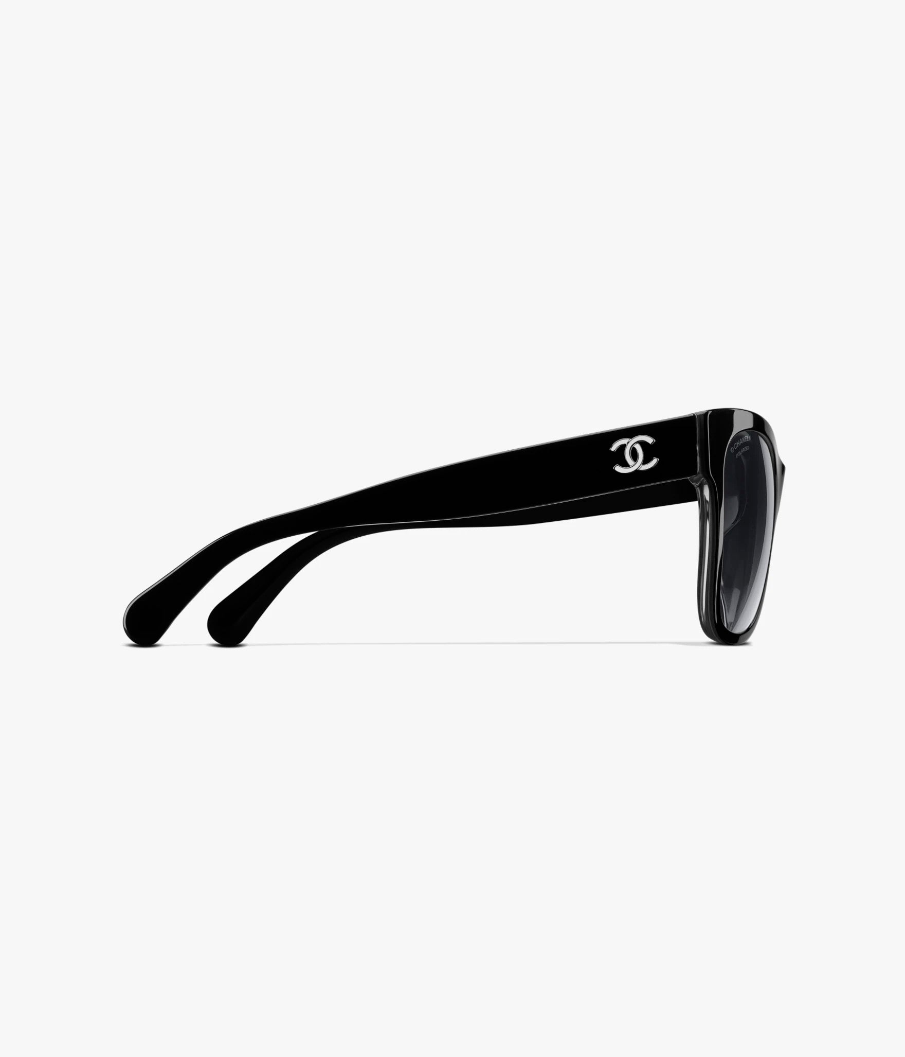 CHANEL Quadratische Sonnenbrille · Noir