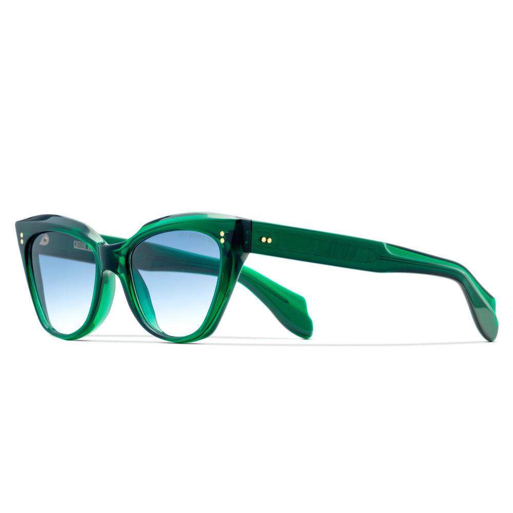 Cutler and Gross 9288 Cat-Eye-Sonnenbrille in Grün