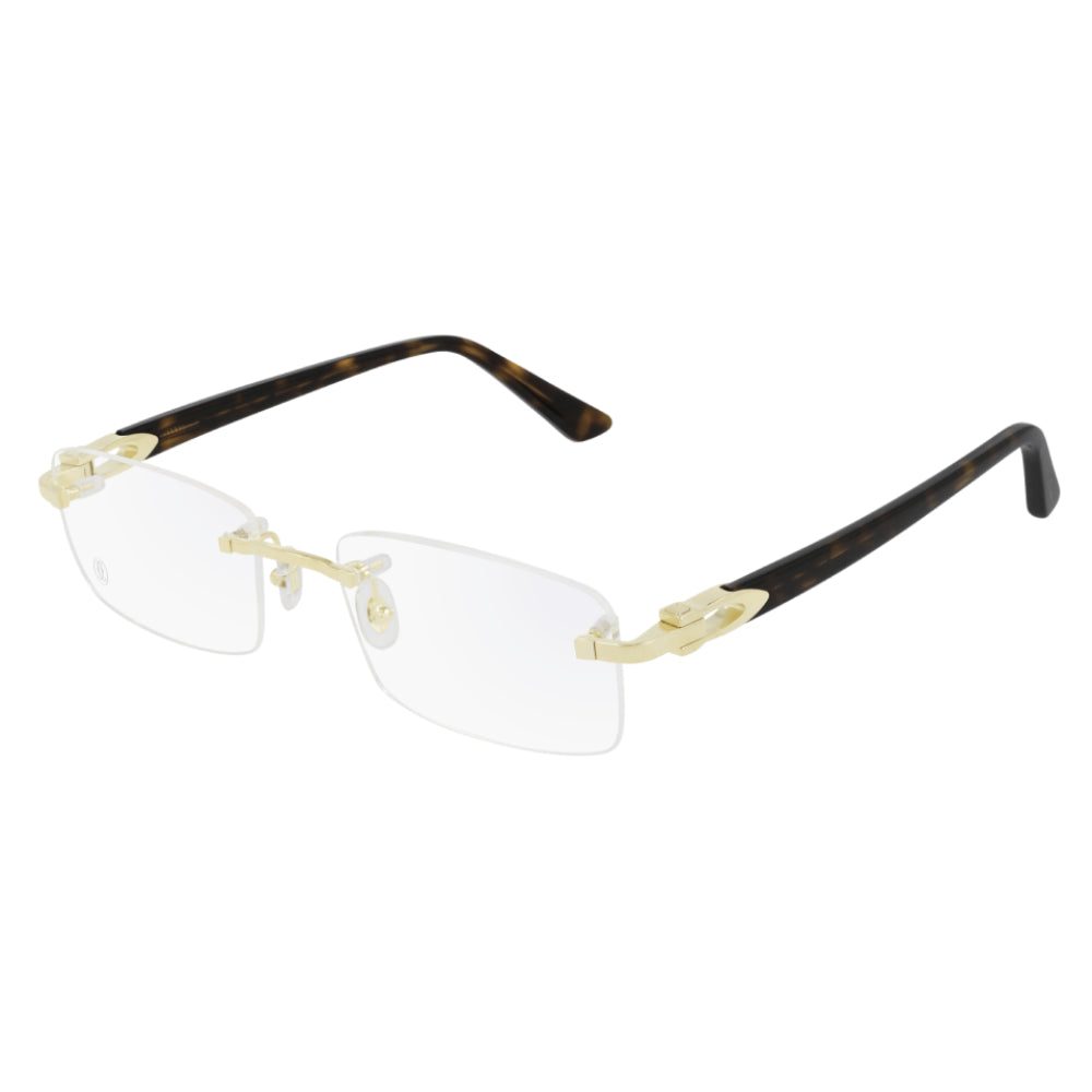 C de Cartier Korrektionsbrille Havanna Gold