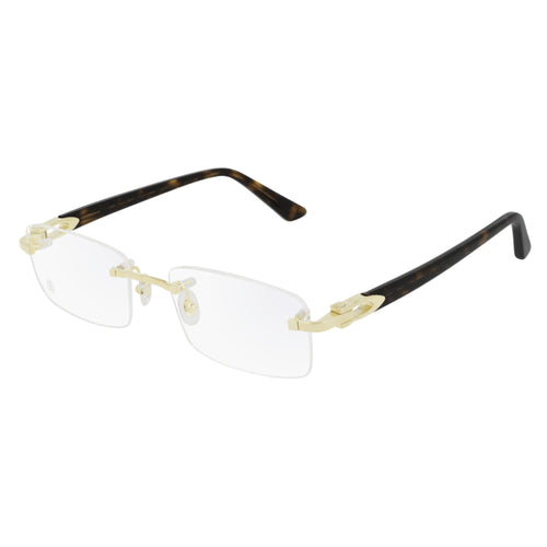 C de Cartier Korrektionsbrille Havanna Gold