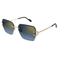 Cartier 466 Gold Blau