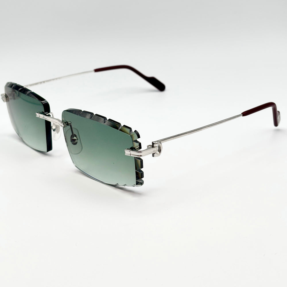 Cartier Small C Custom Smaragd