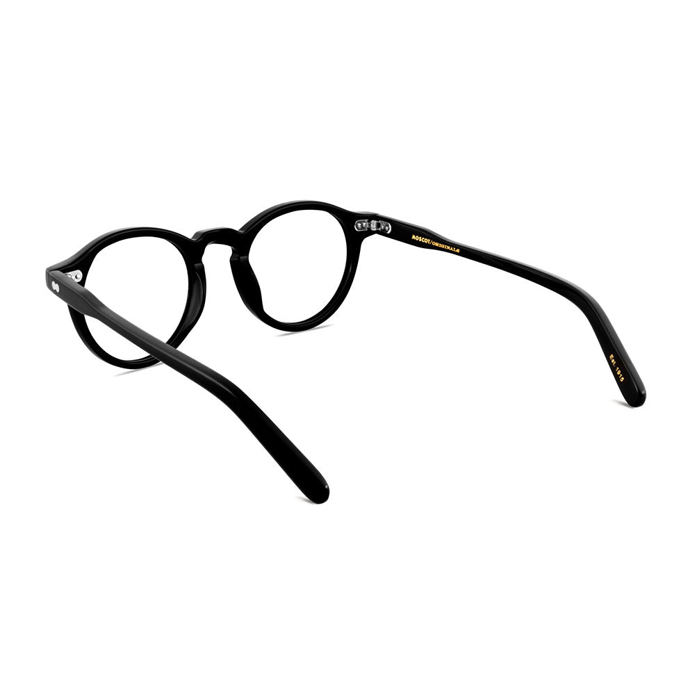 Moscot Miltzen in Black, Seitenansicht